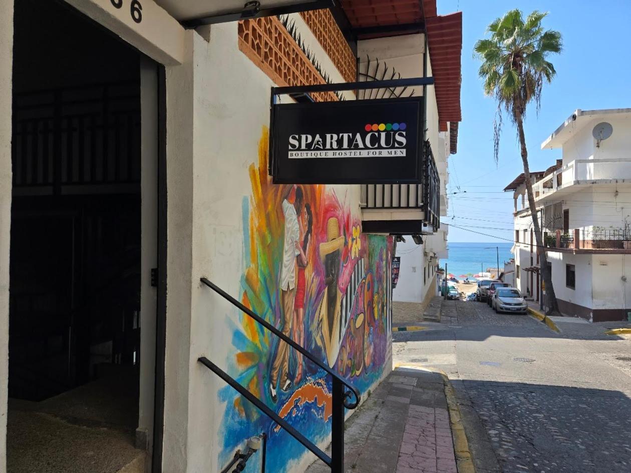Spartacus Hostel Boutique For Men Puerto Vallarta Luaran gambar