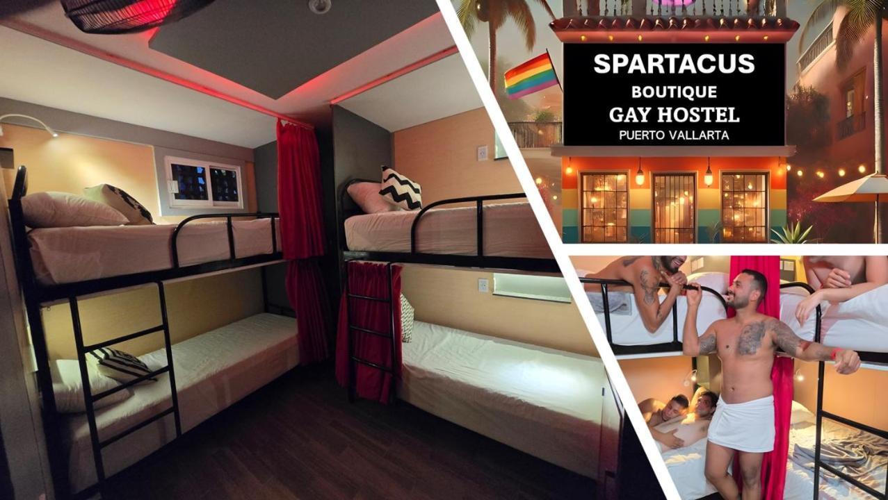 Spartacus Hostel Boutique For Men Puerto Vallarta Luaran gambar